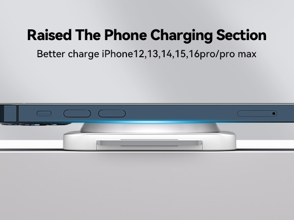 Raised The Phone Charging SectionBetter charge iPhone12,13,14,15,16pro/pro max