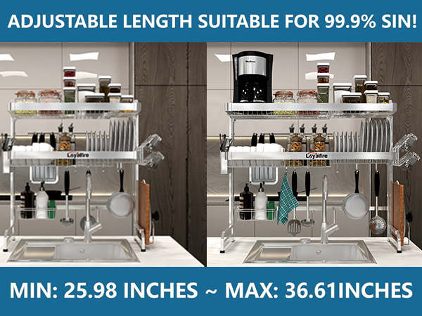 Over Sink Dish Rack