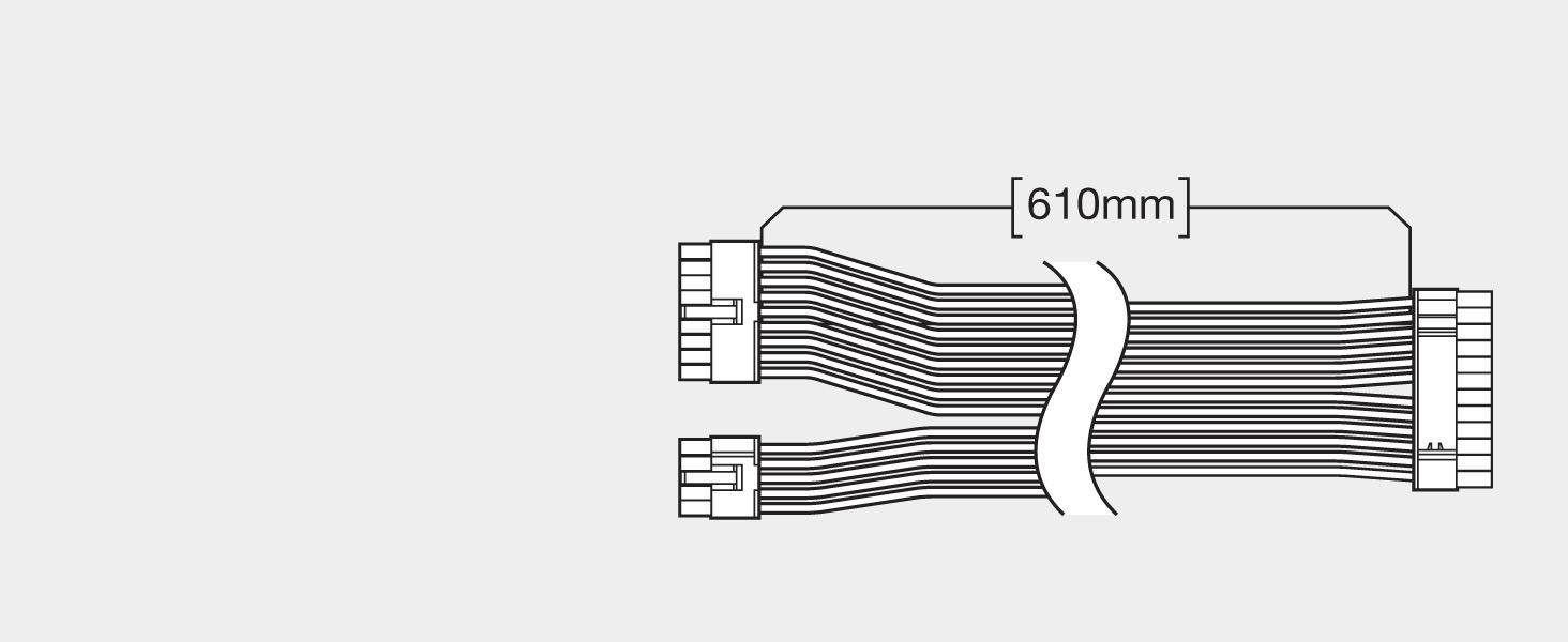 Premium Individually Sleeved PSU Cables Starter Kit Type 4 Gen 4