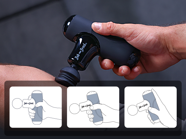 massage gun with heat