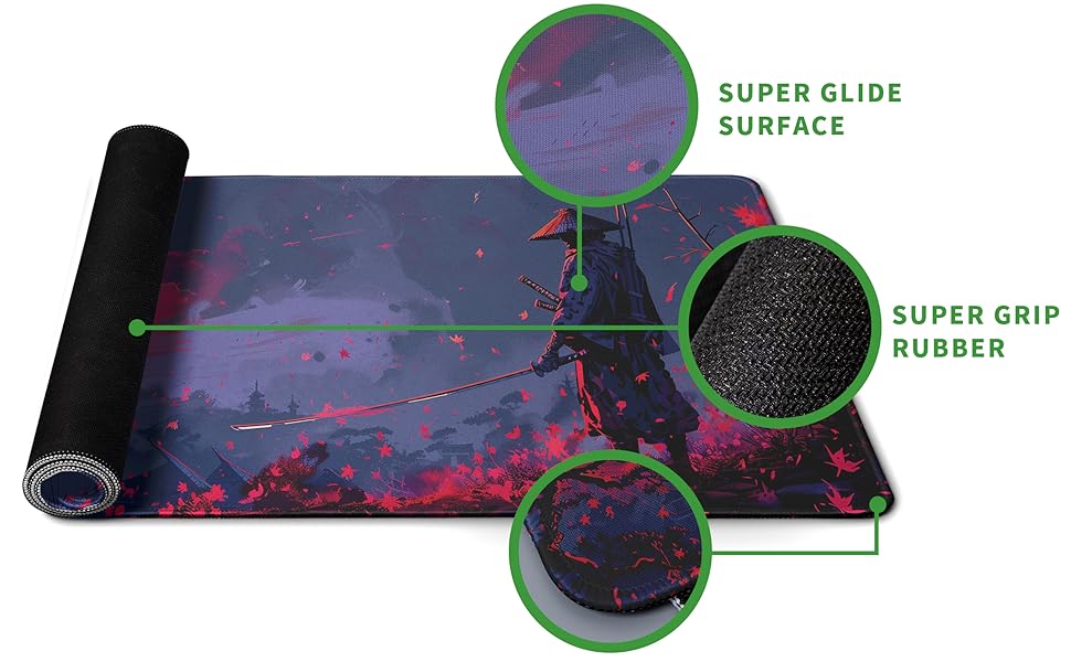 Japanese Samurai mouse pad