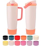 Kaitiaki Silicone Boot for Owala 30oz &amp; 40oz FreeSip Sway Bottles &amp; Tumblers - Non-Slip, Scratch-...