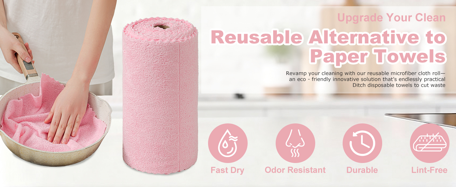 Reusable Alternative Paper Towels