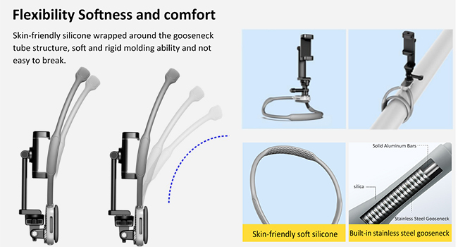 flexibility softness and comfort