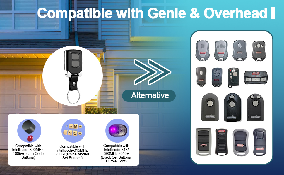 Garage Door Opener Remote Replacement