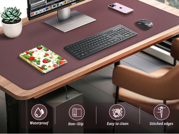 Leather Desk Pad Protector
