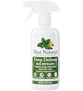 Mint Naturals Deep Defense – USDA Organic Peppermint Oil Repellent | Home &amp; Yard | 16 oz Made in USA