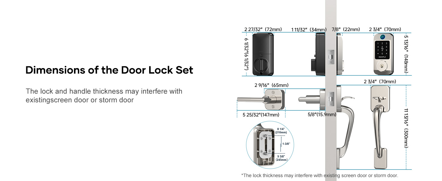 digital door locks for front door