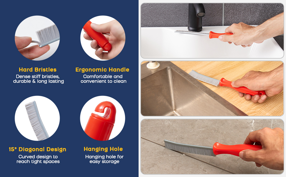 stiff thin sink best gap tight corner line narrow cepillo para limpiar