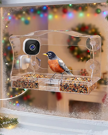 window bird feeder