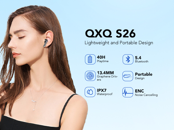 Wireless Earbuds, New Bluetooth 5.4 Headphones