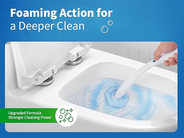 Disposable Prefilled Toilet Cleaning Scrubbers