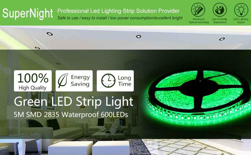 green led