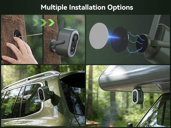 Multiple installation options