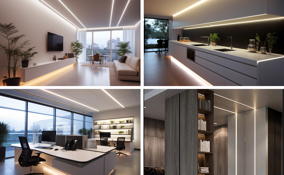 24V COB LED Strip Light 65.6ft Dimmable White LED Tape Light