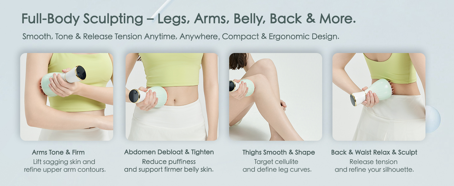 Lymphatic Drainage Massager,Cellulite Massage Tool