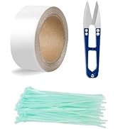 AutoEC Heat Shield Tape, High-Silica Self-Adhesive Tape,High-Temperature Resistant Silica Tape wi...