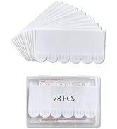 CARAINBO 78 Small Refill Strips, Damage Free Hanging Wall Adhesive Strips for Indoor Wall Hooks, ...