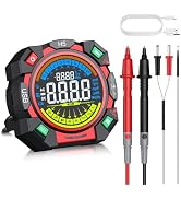 Neoteck 6000 Counts TRMS Multimeter Rechargeable Auto-Ranging Volt Meter for AC/DC Voltage &amp; Curr...