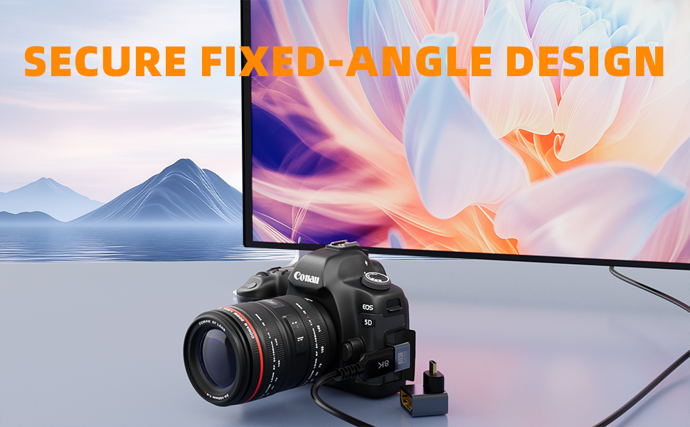 90 &amp;amp; 270 Degree HDMI Right Angle Adapter