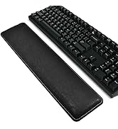 MAIDERN Keyboard Wrist Rest,PU Leather Keyboard Wrist Rest Pad Support,Ergonomic Memory Foam,Wate...