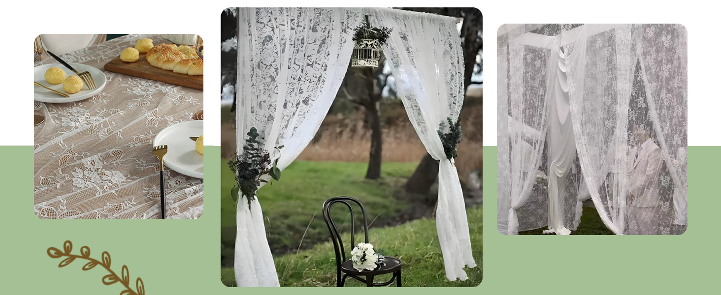 White Lace tablecloth