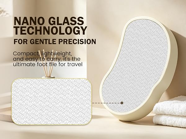 nano glass foot file feet skin care tools glass feet file electric callus remover for feet