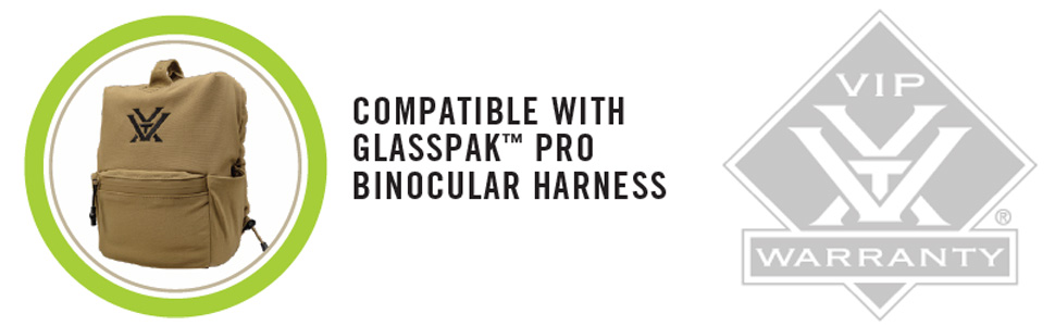 vortex optics glass binocular harness hunting binos case 