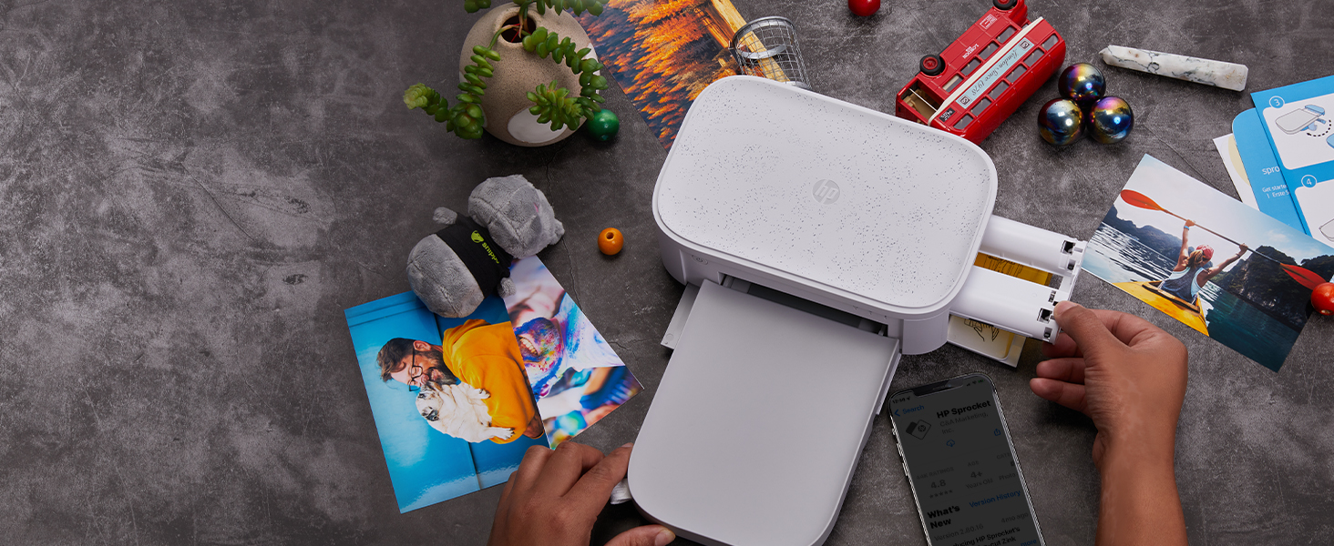 HP Sprocket Studio Plus WiFi Printer 