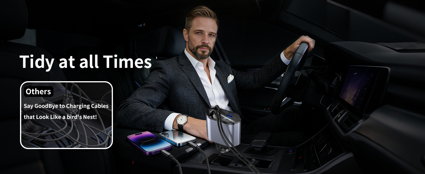 Ultra Compact Design, Space-Saving for Car