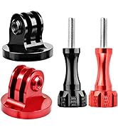 Niewalda Alumium Tripod Mount Adapter, Gopro Threaded Mount Adapter,Action Camera Tripod Aluminum...