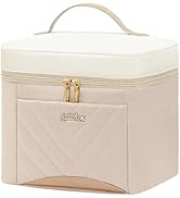 AMNOW Insulated Lunch Bag for Women, Leakproof Waterproof Men Lunch Bag with Strap For Work Picni...
