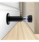 Door Stoppers – Heavy Duty Magnetic Door Stopper for Wall &amp; Bottom of Door – Premium Adjustable D...