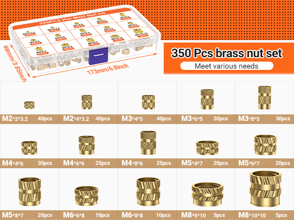 Heat-Set Insert Tip Set