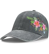 Biggun Trendy Embroidered Baseball Cap for Girls Women Men - Adjustable Soft Breathable Hats for ...