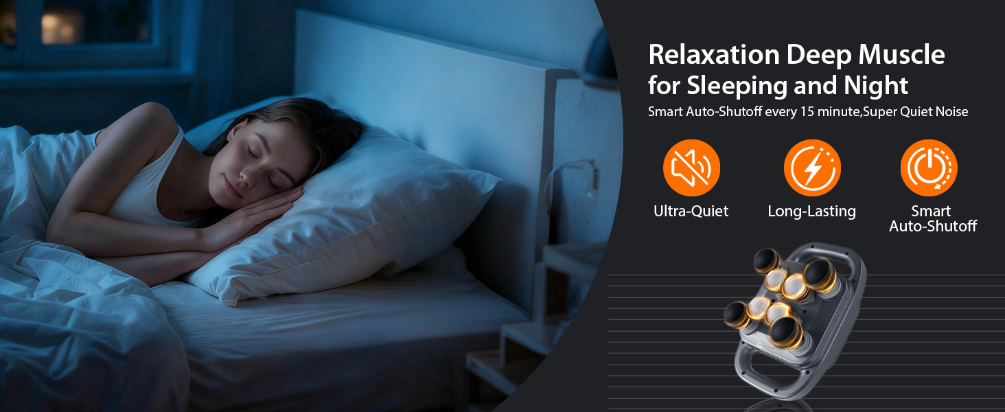 16 Head Massage Gun Deep Tissue,Massage Gun,Back Massager,Neck &amp;amp; Shouler Massager