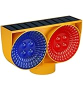 Solar Strobe Warning Light, Solar LED Construction Light, Solar Barricade Warning Light, Solar Tr...