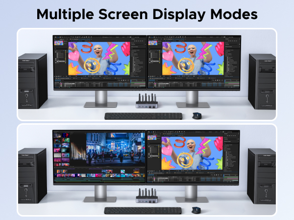 kvm switch dual monitor