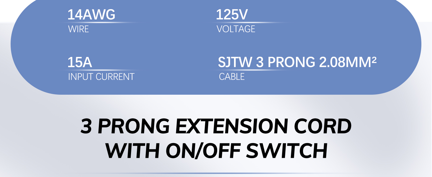 extension cord with switch