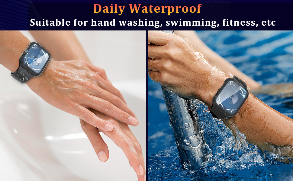 waterproof case for daily wash hand swim sports
