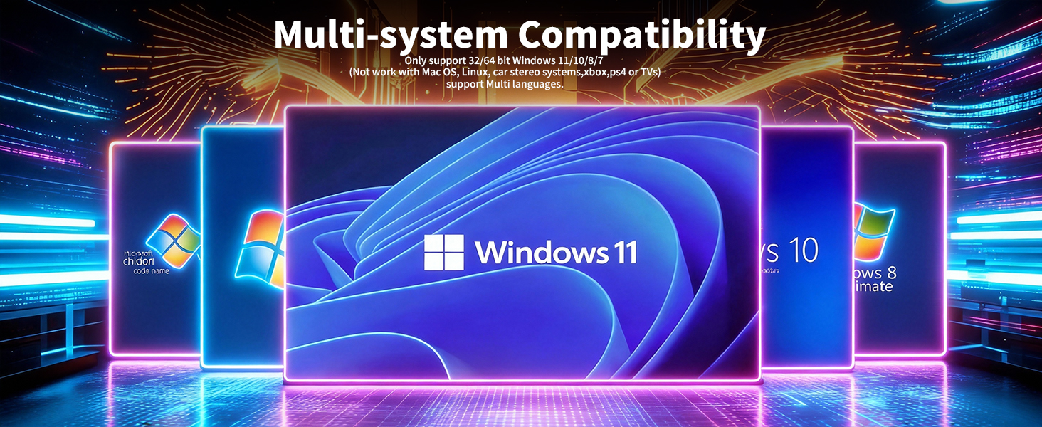 Plug&amp;amp;Play USB Bluetooth 6.0 Adapter for Desktop PC Pair BT Headphones/Speaker/Mouse/Keyboard/Printer