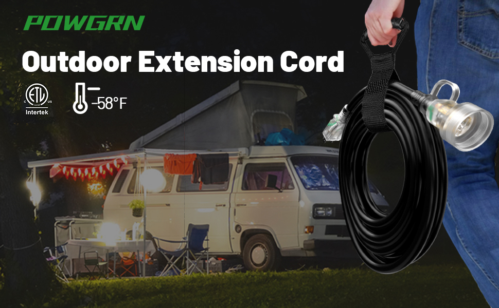 outdoor extension cord