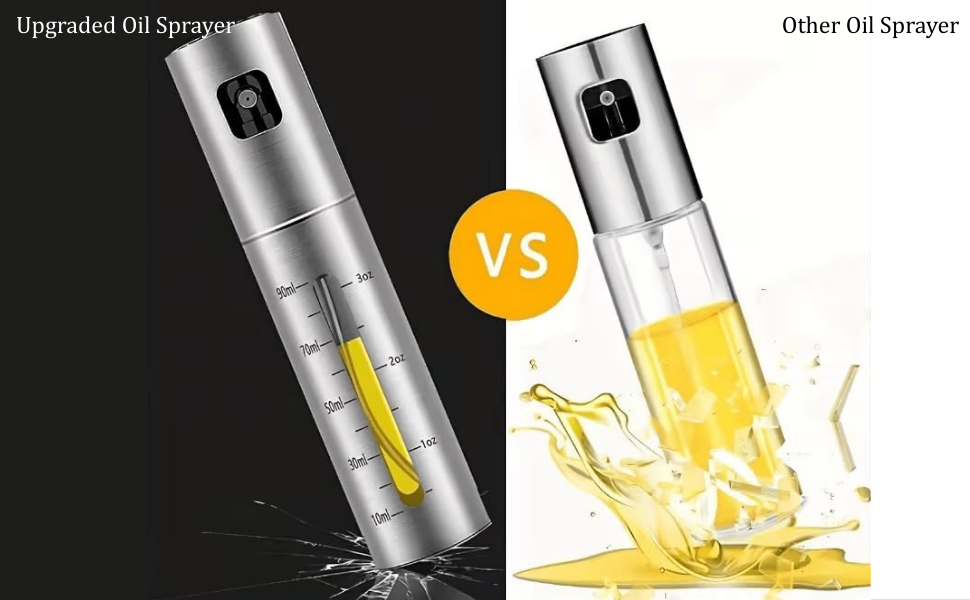 olive oil sprayer used to apply fine mist of oil while cooking food