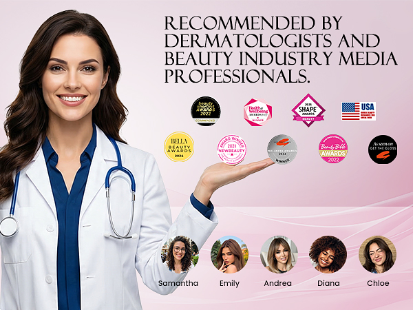 Recommended by dermatologists