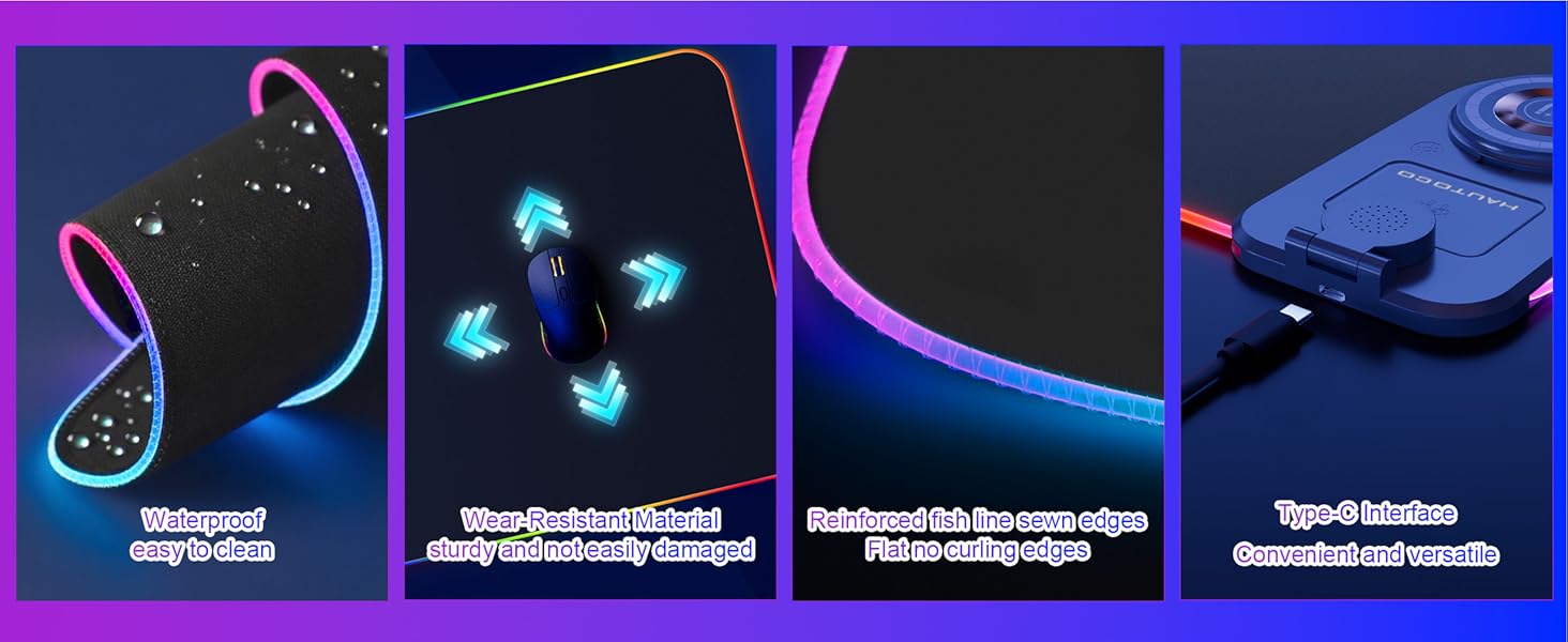 Wireless Charging Mouse Pad