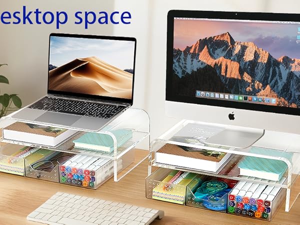 Acrylic Monitor Stand