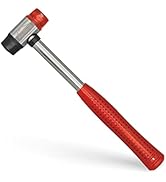 HOUSERAN Rubber Mallet, Small Rubber Mallet, Small Hammer, Nylon Hammer, Rubber Mallet Hammer for...