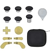 Mcbazel 13 in 1 Metal 6 Swap Thumbsticks Joysticks, 4 Trigger Paddles, 2 D-pads with Adjustment T...