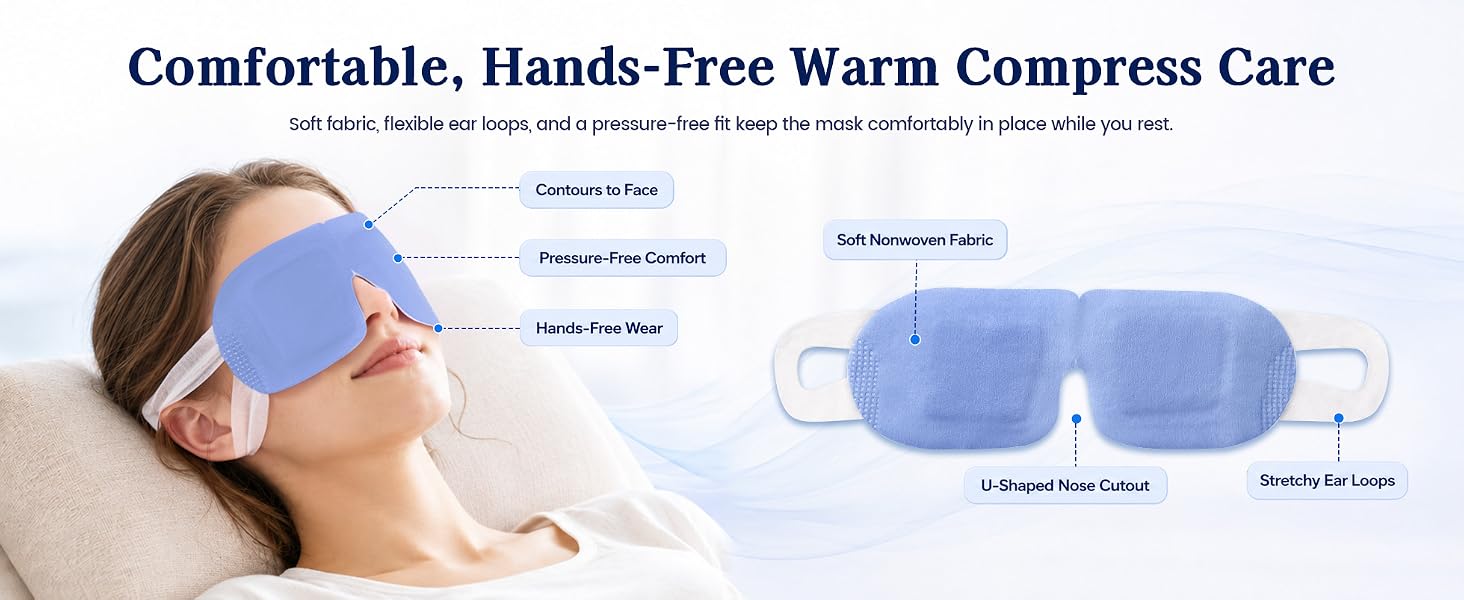 hot compress eye mask for styes