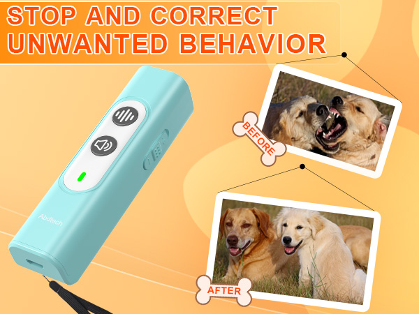 STOP AND CORRECT UNWANTED BEHAVIOR